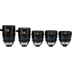 Laowa Nanomorph S35 Prime 5-Lens Bundle (27mm, 35mm, 50mm, 65mm, 80mm) (Blue) - (Cine) Fuji X