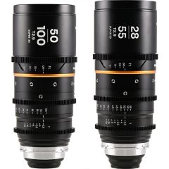 Laowa Nanomorph Zoom 2-Lens Bundle 1.5X S35 (28-55mm, 50-100mm) (Amber) - Arri PL