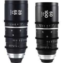 Laowa Nanomorph Zoom 2-Lens Bundle 1.5X S35 (28-55mm, 50-100mm) (Silver) - Arri PL
