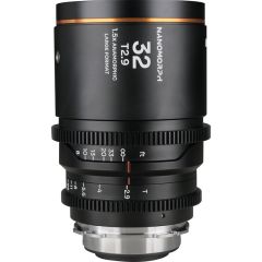 Laowa Nanomorph 32mm T2.9 1.5X LF (Amber) - (Cine) Arri PL (Default) + EF