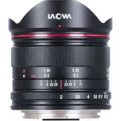 Laowa 7.5mm f/2 MFT (Lightweight Black) - for DJI Inspire X5