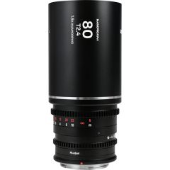 Laowa Nanomorph 80mm T2.4 1.5X S35 (Silver) - (Cine) Fuji X
