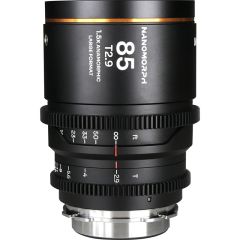 Laowa Nanomorph 85mm T2.9 1.5X LF (Amber) - (Cine) Arri PL (Default) + EF