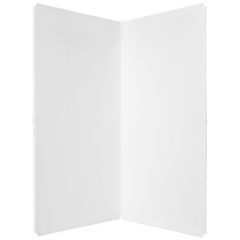 Westcott V-Flat Fabric Only White