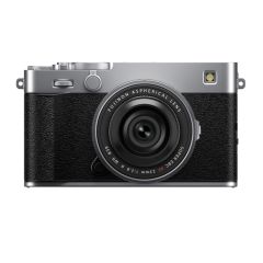 FujiFilm X-E5 Compact System Camera with Fujinon XF 23mm F2.8 R WR Lens (Silver)