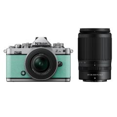 Nikon Z fc Body Mint Green + Nikkor Z 16-50mm VR + Z 50-250mm VR Lens