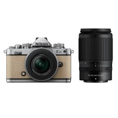 Nikon Z fc Body Sand Beige + Nikkor Z 16-50mm VR + Z 50-250mm VR Lens