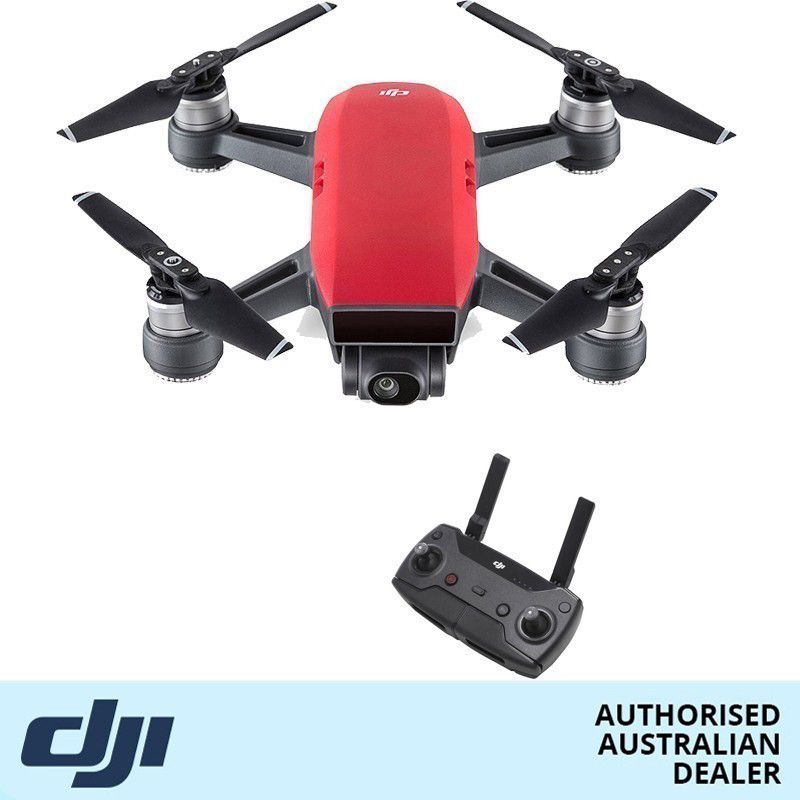 ホビーラジコン DJI Spark Quadcopter (Lava Red) Buy DJI Spark Mini Drone (Lava Red) w/ Free remote best price