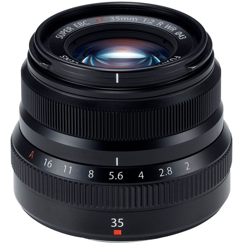 Buy FujiFilm XF 35mm F2.0 R WR Camera Lens (Black) best price