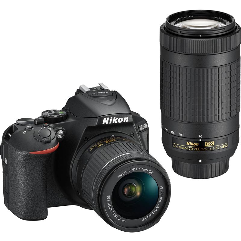 Buy Nikon D5600 w/ 18-55mm & 70-300mm Twin Lens online