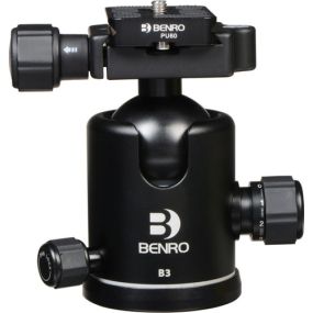 Benro B3 Triple Action Ballhead Front | Camera-Warehouse.com.au