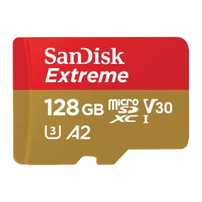 SanDisk Extreme UHS-I microSDXC Memory Card (128GB)