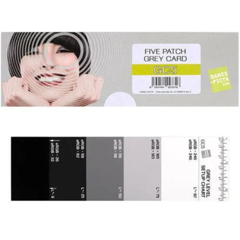 Danes Picta 5 Step Grey Card