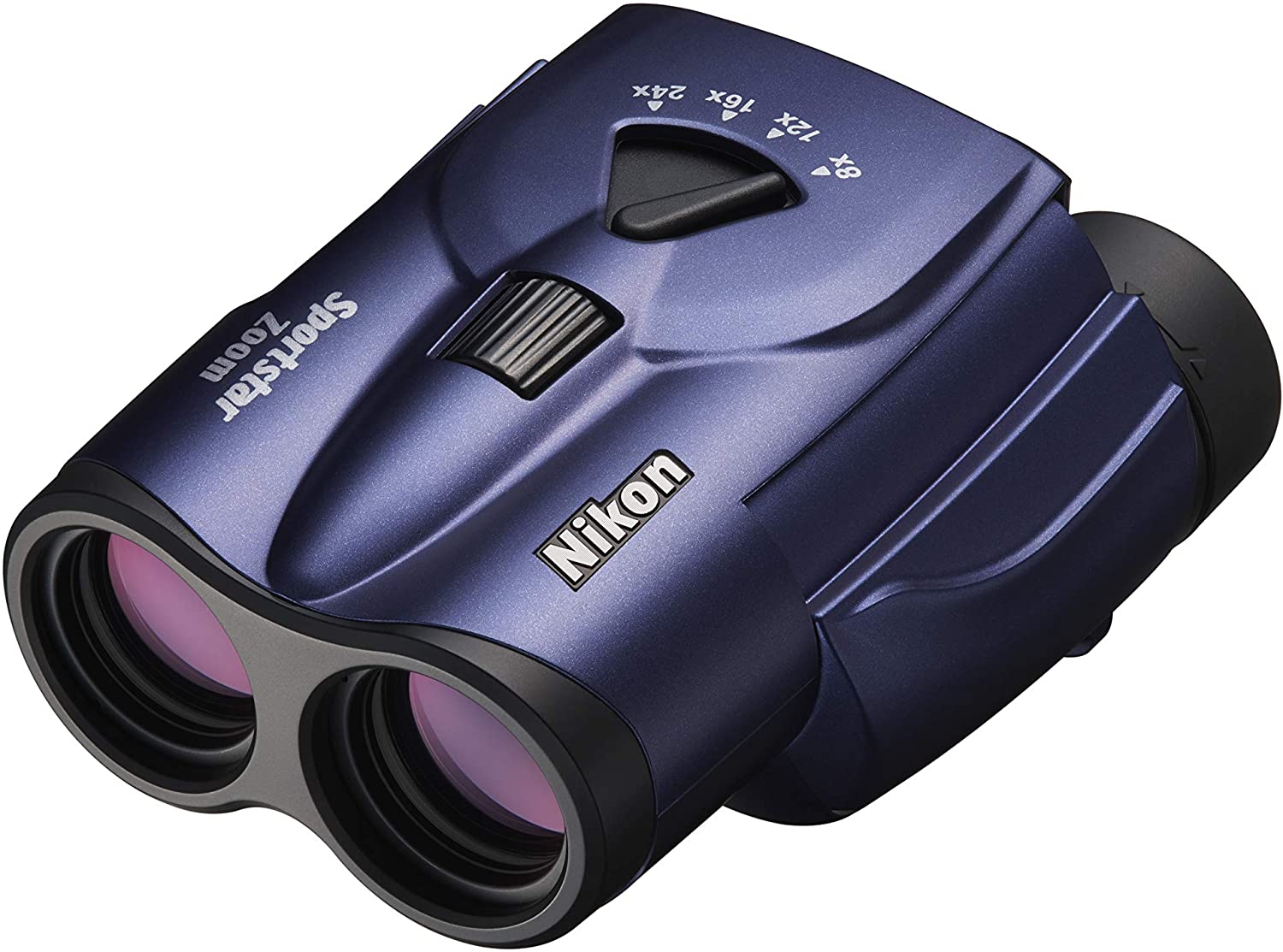 Nikon Sportstar 8-24 x 25 Zoom Binoculars Dark Blue