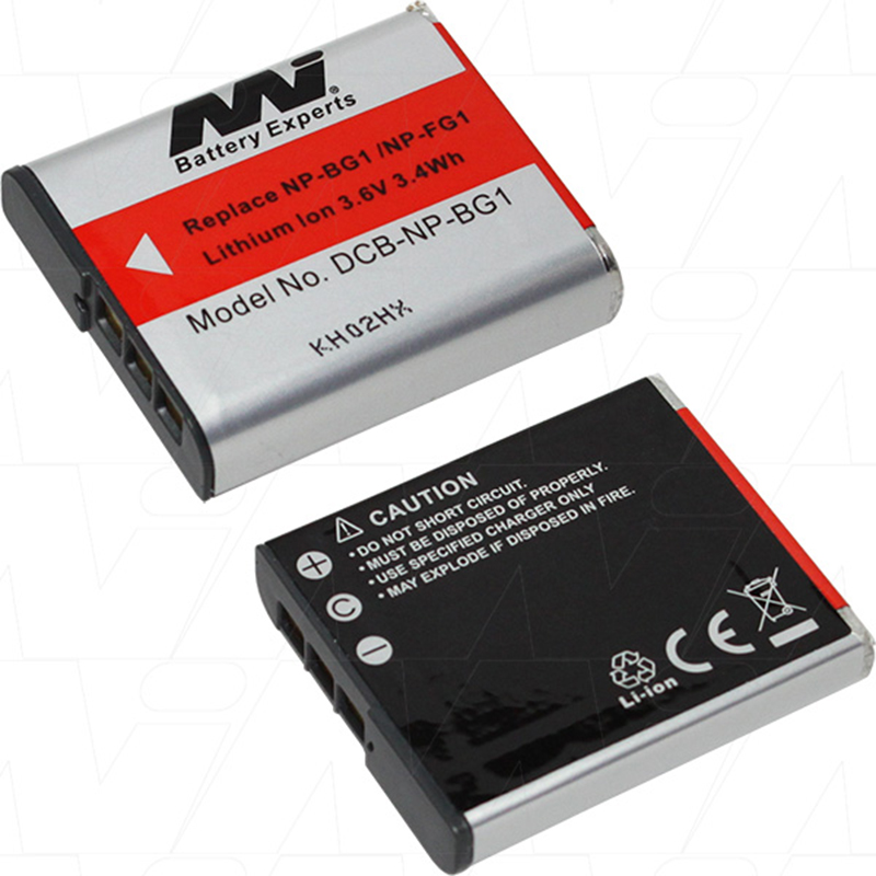 Master Instruments Sony NP-BG1 Rechargeable Camera Battery