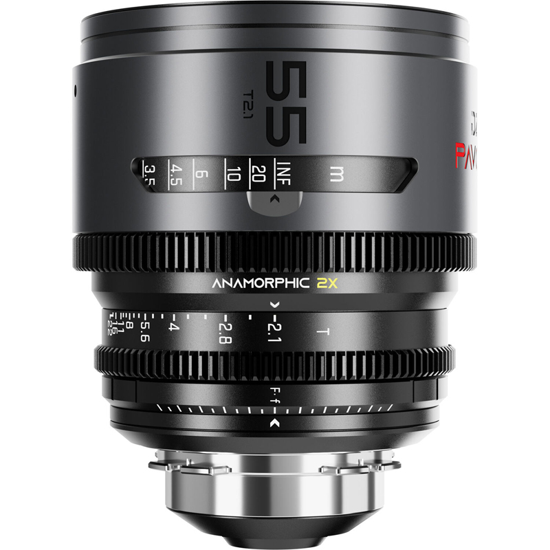 DZOFILM Pavo 2x Anamorphic Prime 55mm T2.1-Neutral Coating- PL Mount Cine Lens