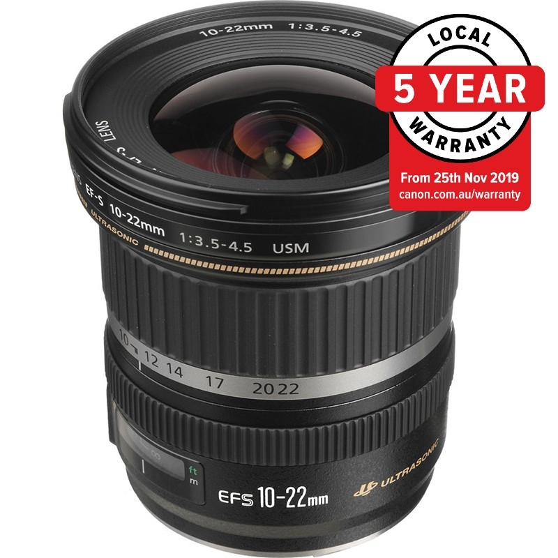 Canon EF-S 10-22mm f/3.5-4.5 USM Lens