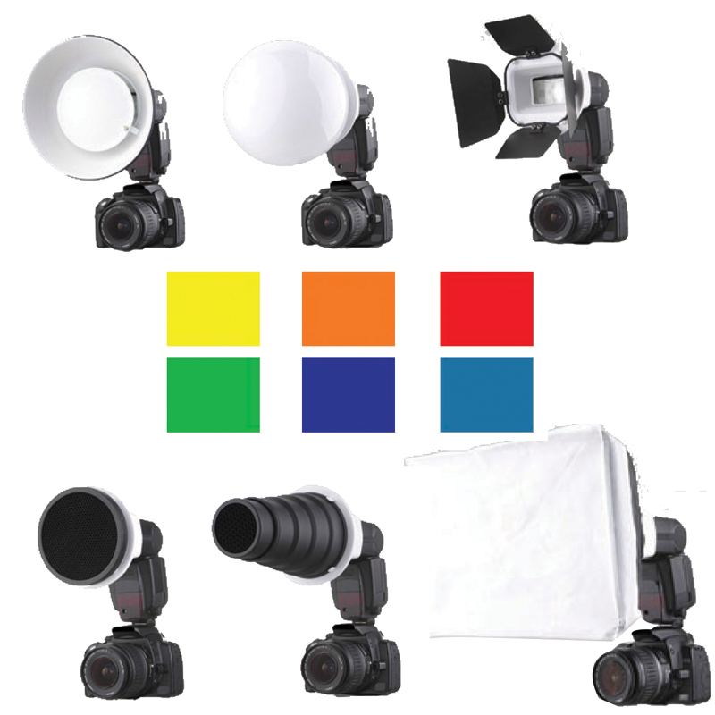 Falcon Eyes 7pcs Flash Diffuser Kit (Canon)