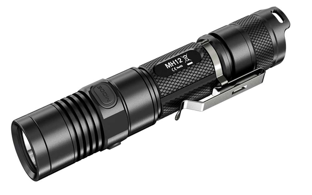 Nitecore MH12 1000 Lumens MicroUSB Charged Torch