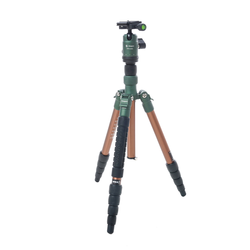 Fotopro X-GO Gecko Aluminum Adventure Tripod with 42Q Ball Head (Orange)