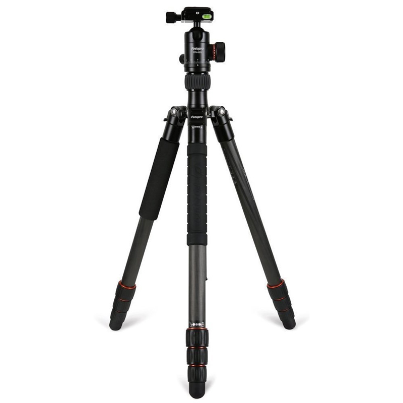 Fotopro X-GO Predator Aluminum Adventure Tripod with 62Q Ball Head (Black)