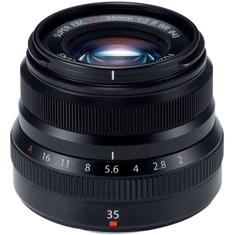 FujiFilm XF 35mm F2.0 R WR Lens (Black)