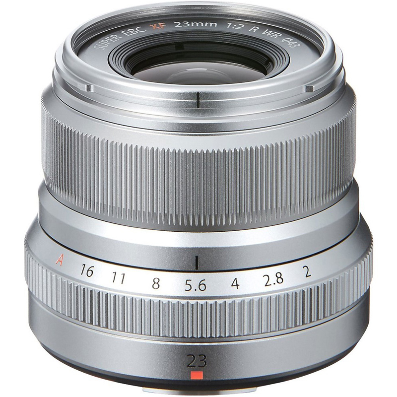 FujiFilm XF 23mm F2 R WR Lens (Silver)