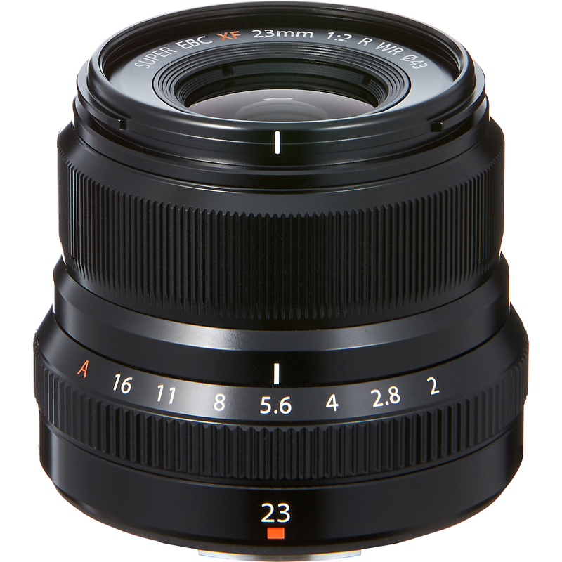 FujiFilm XF 23mm F2 R WR Lens (Black)