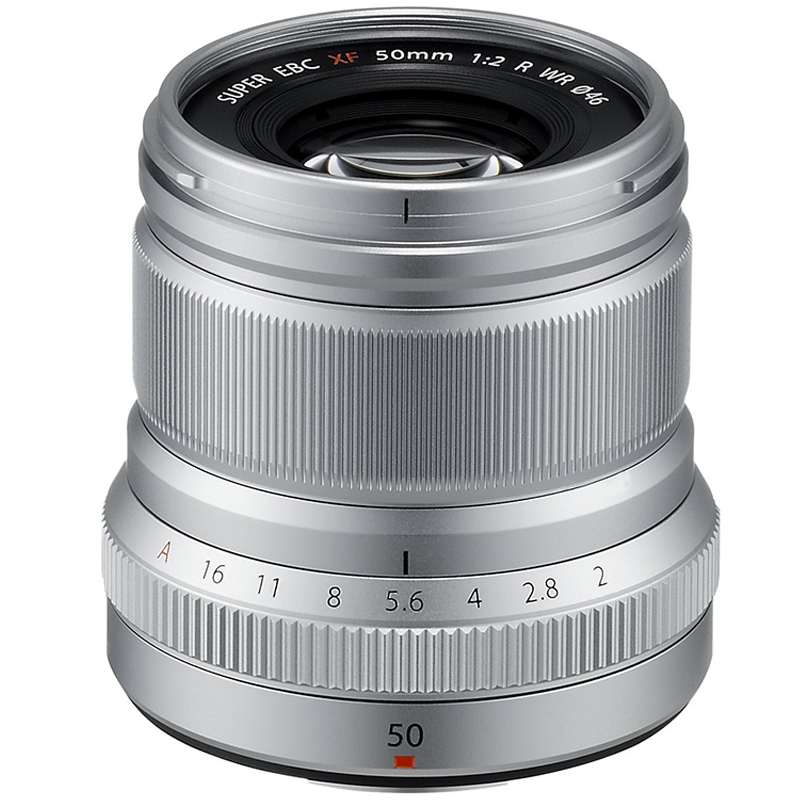 FujiFilm XF 50mm f/2 R WR Lens (Silver)