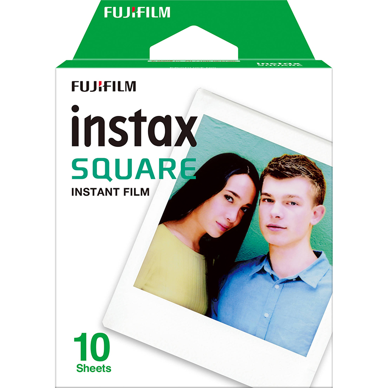 FujiFilm Instax Square Instant Film (10 Exposures)