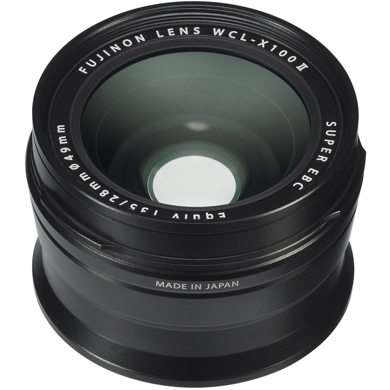 FujiFilm WCL-X100 II Wide Conversion Lens (Black)