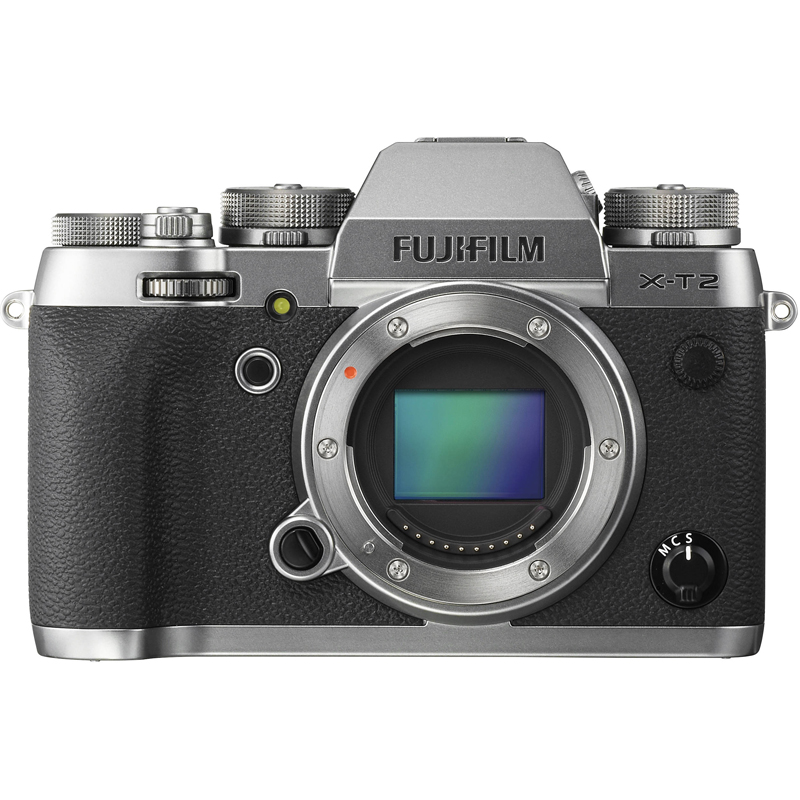 FujiFilm X-T2 Compact System Camera Body Only (Graphite Silver)