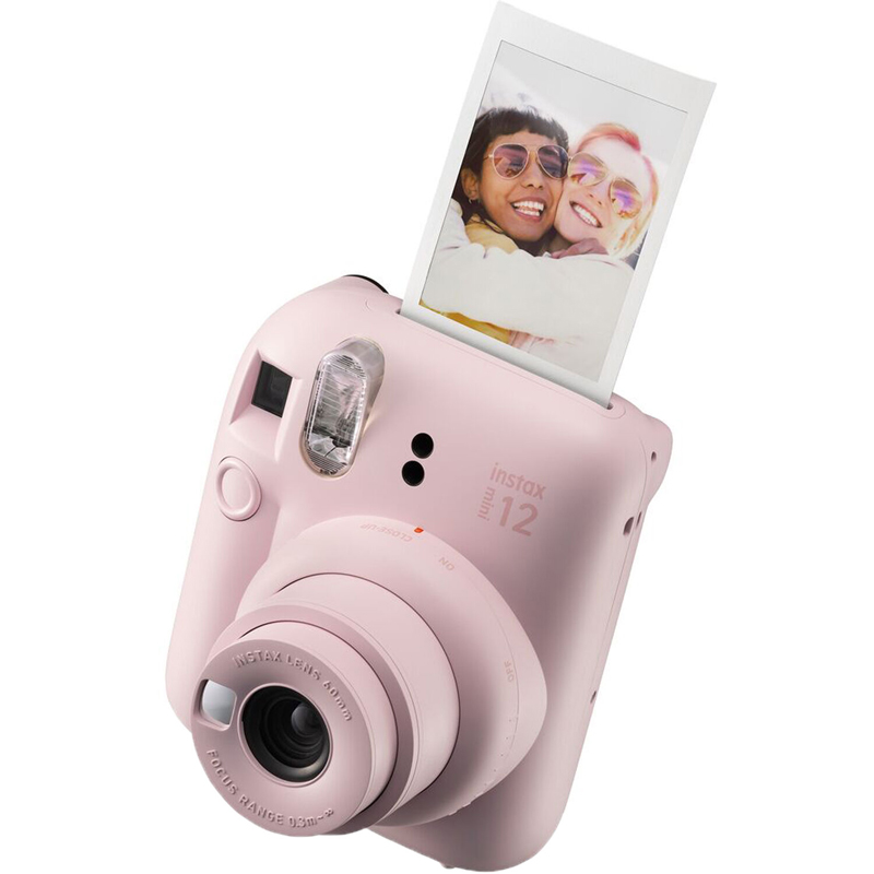 FujiFilm Instax MINI 12 Instant Film Camera (Blossom Pink)