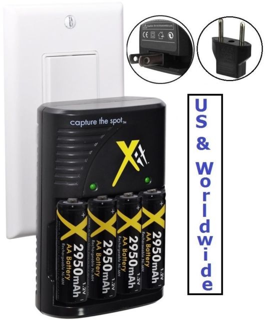 FujiFilm 1 Hour Rechargeable Battery And Charger Kit