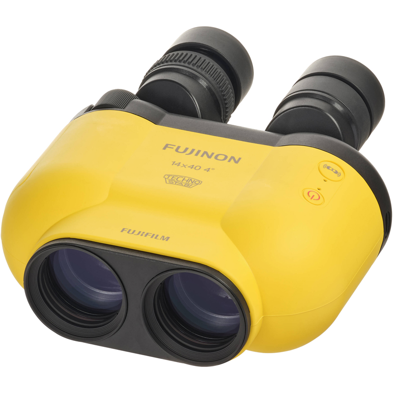 FujiFilm Fujinon 14x40 TSX1440 Techno-Stabi Image-Stabilized Binoculars - Yellow
