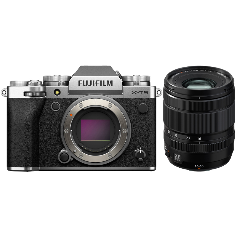 FujiFilm X-T5 Silver + XF 16-50mm f/2.8-4.8 R LM WR Lens