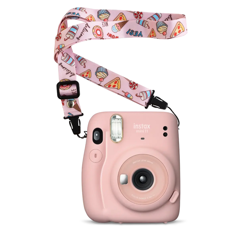 FujiFilm Instax Mini 11 BUNDLE Instant Camera - Blush Pink - Case, Film & Accessory Pack