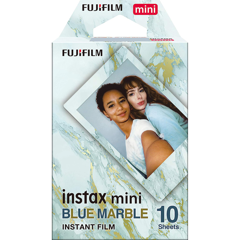 FujiFilm Instax Mini - Blue Marble Instant Film (10 Sheets)