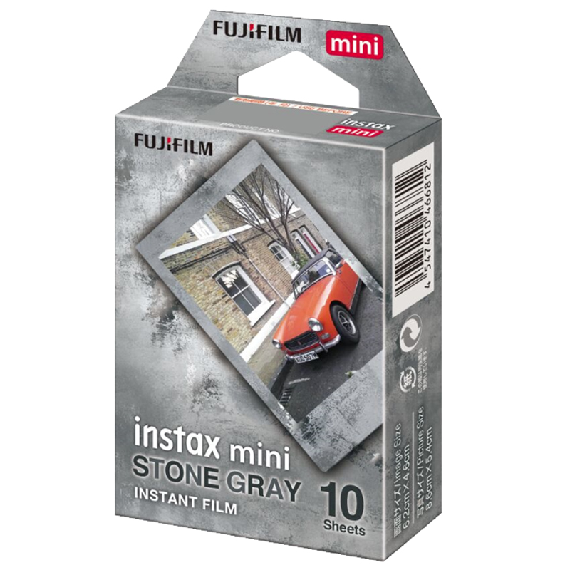 FujiFilm Instax Mini - Stone Grey Instant Film (10 Sheets)