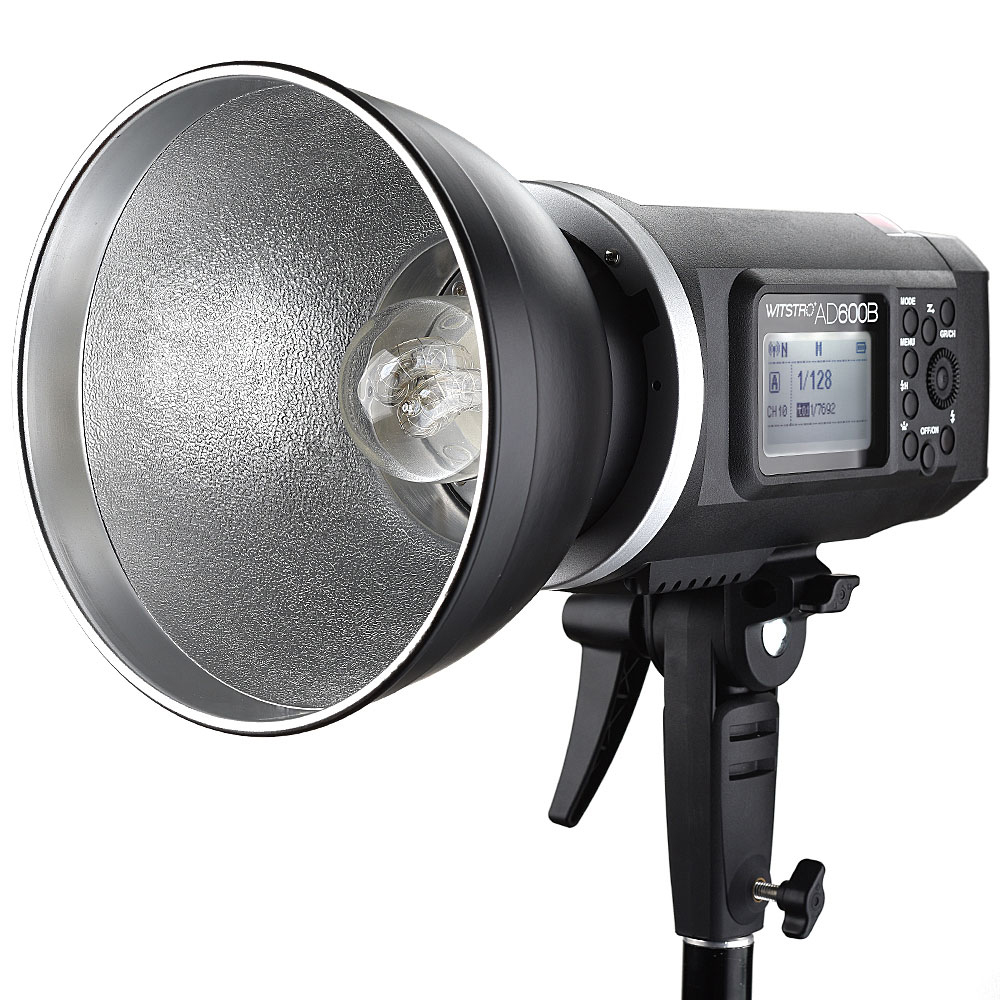 Godox AD600B TTL Flash with Li-ion Battery plus Reflector