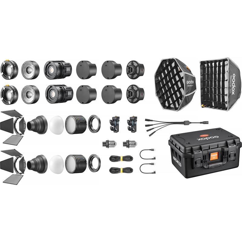 Godox KNOWLED MS60Bi Bi-Colour LED 2 Light Kit