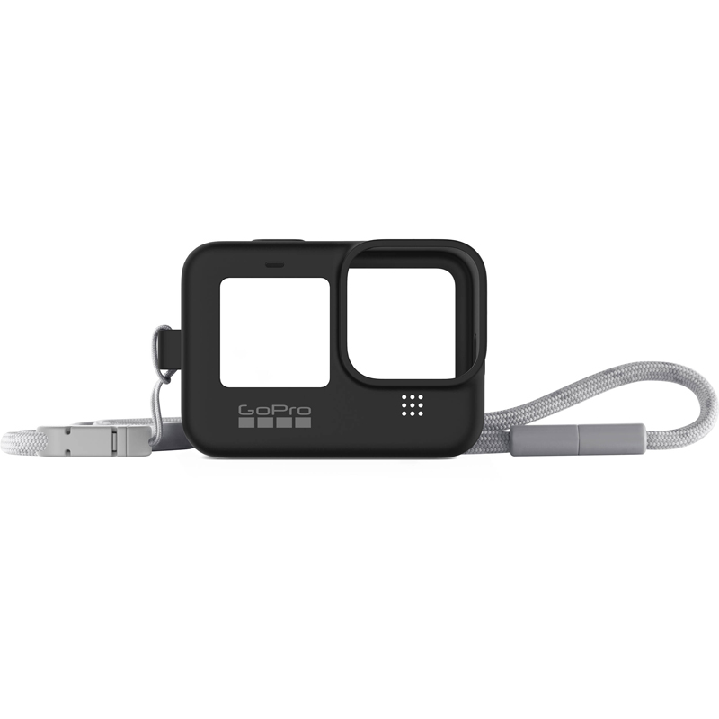 GoPro Sleeve & Lanyard - Black suits HERO11, HERO10, HERO9