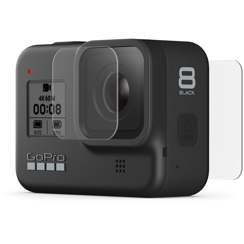 GoPro Tempered Glass Lens & Screen Protectors (Suits HERO8 Black)