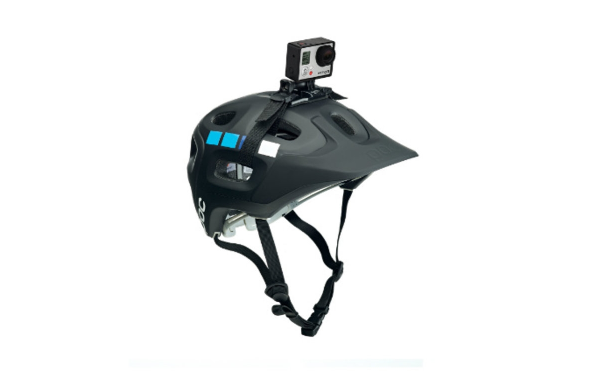 GoPro Vented Helmet Baseplate with Strap