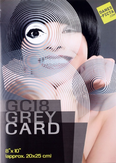 Generic Grey Card 18% 20 x 25cm