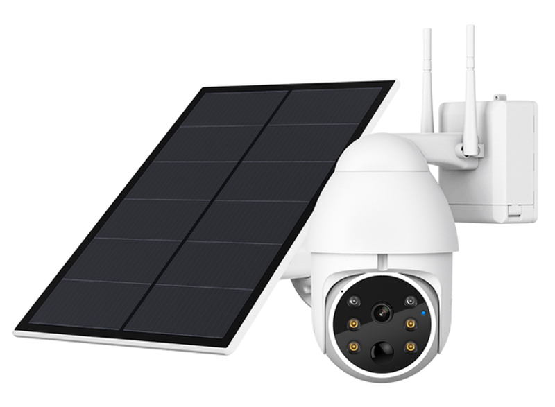 Gerber WiFi PTZ Solar Wireless Security Camera 