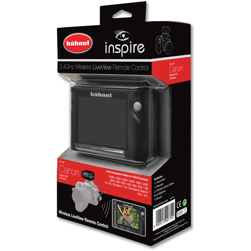 Hahnel Inspire Remote Control Live-View for Canon