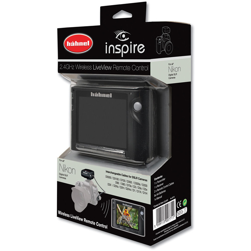 Hahnel Inspire Remote Control Live-View for Nikon