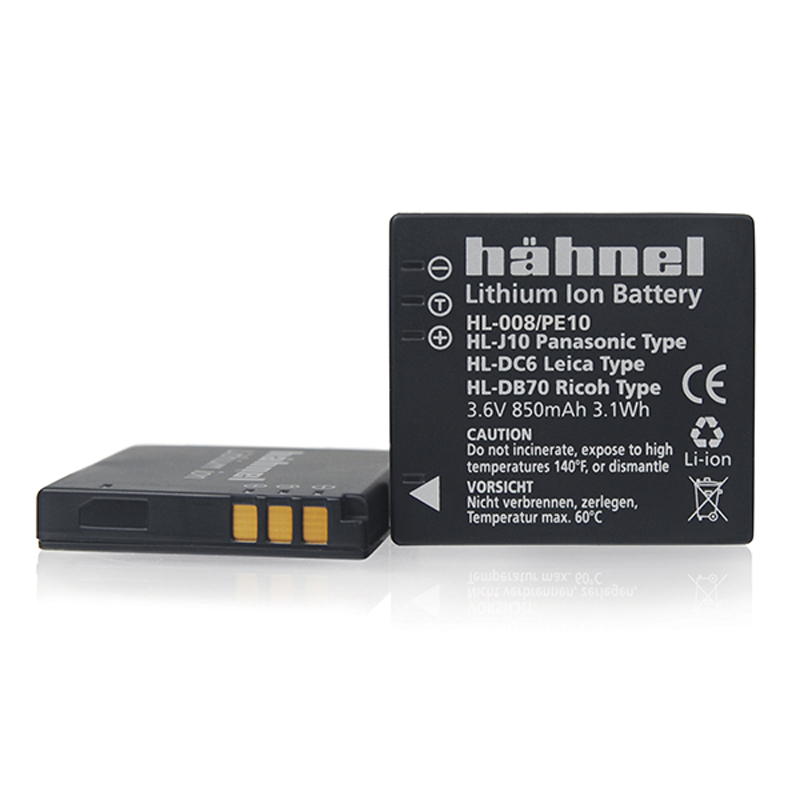 Hahnel Panasonic CGA-S008/PE10 Li-Ion Battery