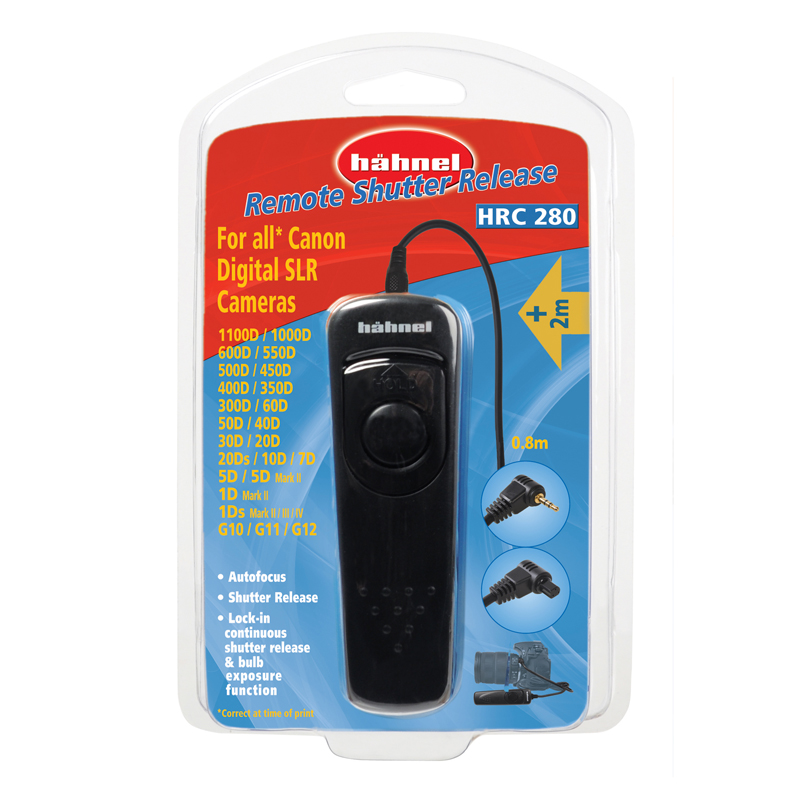 Hahnel Remote Shutter Release 2M Remote Control for Canon